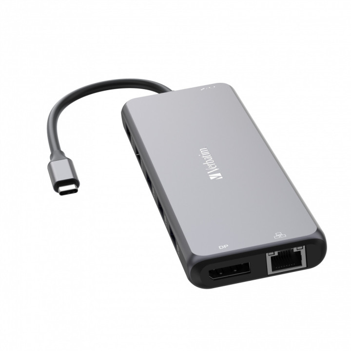 Verbatim CMH-13 USB Type-C 10000 Mbit s Prateado