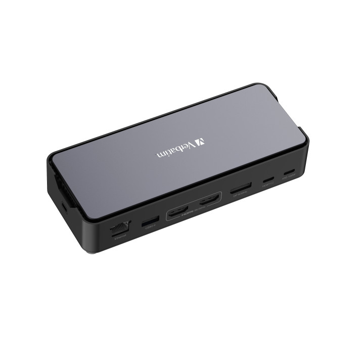 Verbatim CDS-15SSD Com fios USB 3.2 Gen 1 (3.1 Gen 1) Type-C Preto, Cinzento