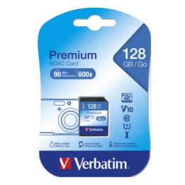 Cartão de Memória SDXC Verbatim Premium 128 GB Classe 10 - Comprar