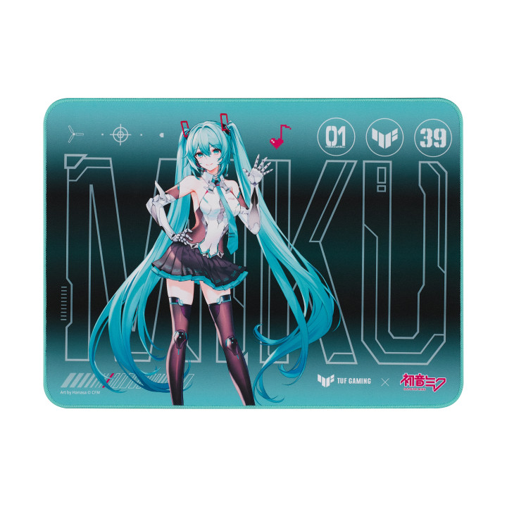 ASUS TUF Gaming P1 Hatsune Miku Edition Tapete Gaming Turquesa