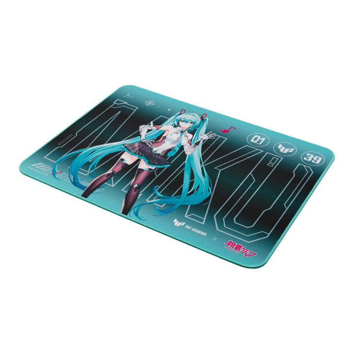 ASUS TUF Gaming P1 Hatsune Miku Edition Tapete Gaming Turquesa