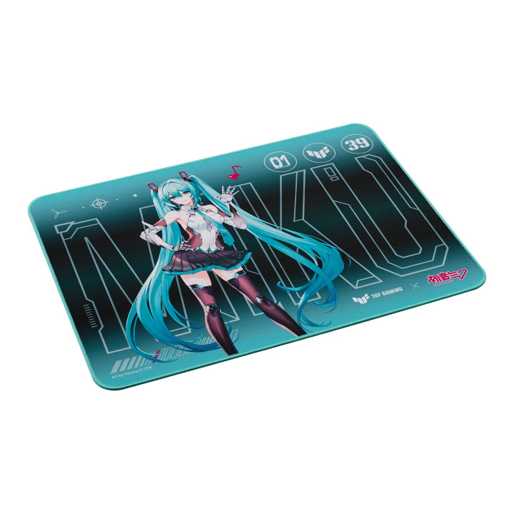 ASUS TUF Gaming P1 Hatsune Miku Edition Tapete Gaming Turquesa