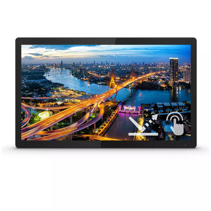 Philips B Line 222B1TFL 00 monitor de ecrã 54,6 cm (21.5") 1920 x 1080 pixels Full HD LED Ecrã táctil Preto
