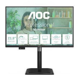 AOC 24P4CV monitor de ecrã 60,5 cm (23.8") 1920 x 1080 pixels Full HD LED Preto