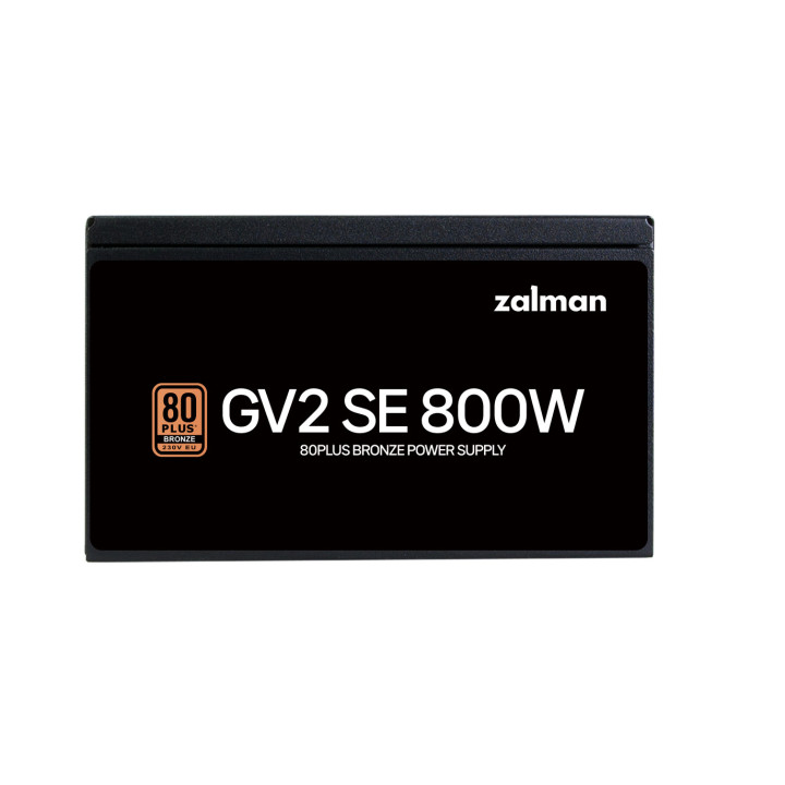 Zalman GV2SE fonte de alimentação 800 W 20+4 pin ATX ATX Preto