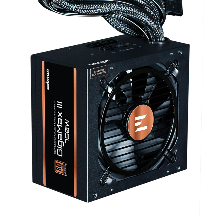 Zalman GigaMax III fonte de alimentação 750 W ATX Preto