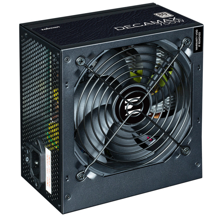 Zalman Decamax fonte de alimentação 700 W ATX Preto