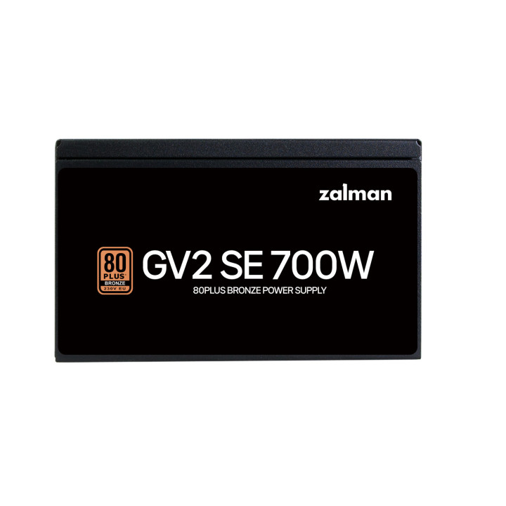 Zalman ZM700-GV2SE fonte de alimentação 700 W 20+4 pin ATX ATX Preto