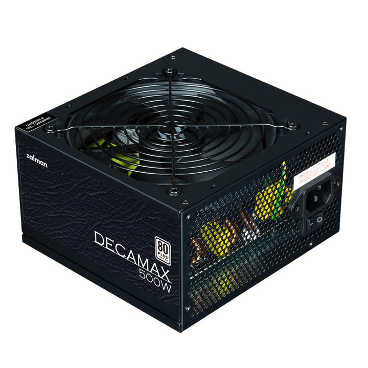 Zalman Decamax fonte de alimentação 500 W ATX Preto