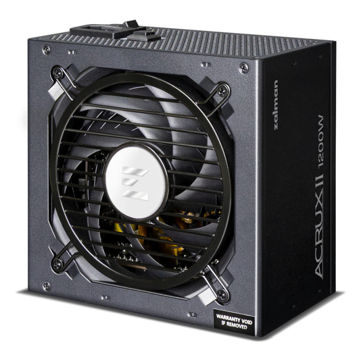 Zalman ACRUX II fonte de alimentação 1200 W 24-pin ATX ATX Preto