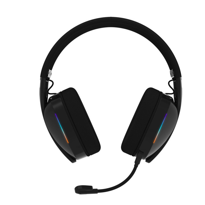 Zalman ZM-HPS650W Auscultadores Com fios e sem fios Fita de cabeça Jogos Bluetooth Preto