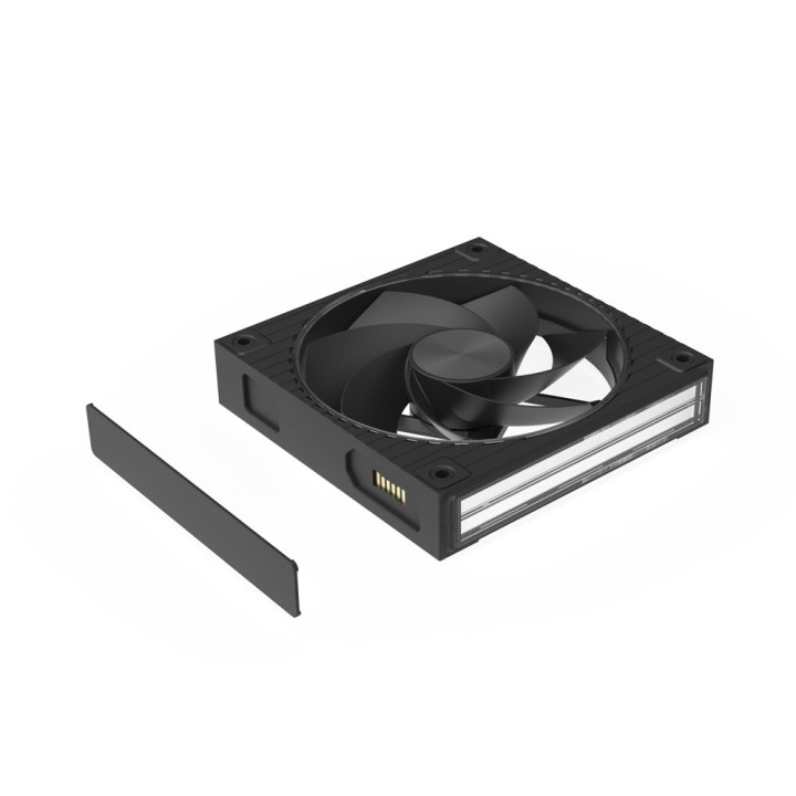 Zalman ZM-DF120R Placa mãe Ventoinha 12,4 cm Preto 1 unidade(s)