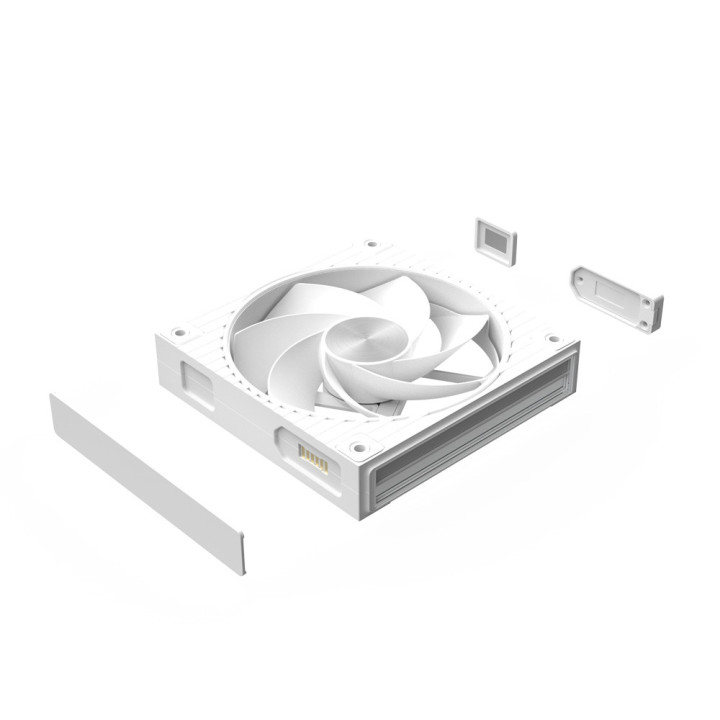 Zalman ZM-DF120R A3 Placa mãe Ventoinha 12,4 cm Branco 1 unidade(s)