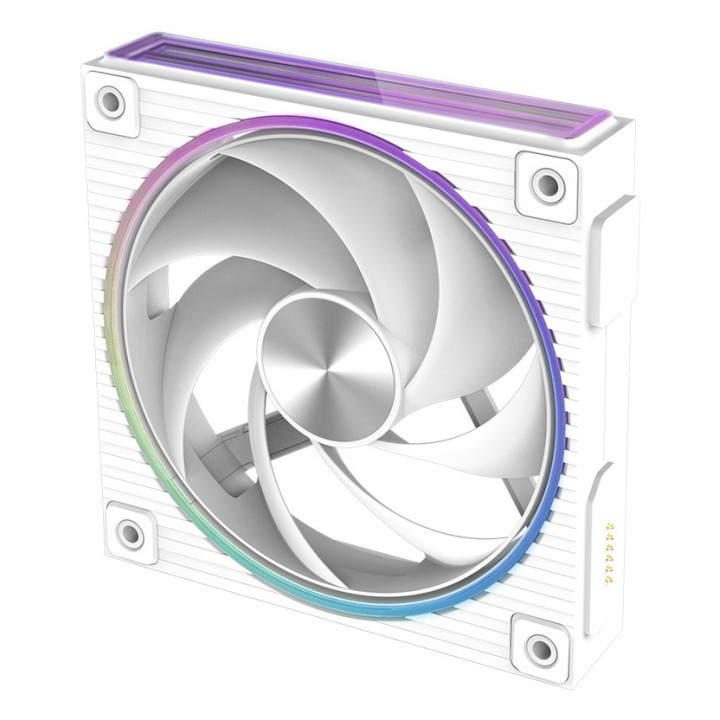 Zalman ZM-DF120 WHITE Sistema de Arrefecimento de Computador Placa mãe Ventoinha 12,4 cm Branco 1 unidade(s)