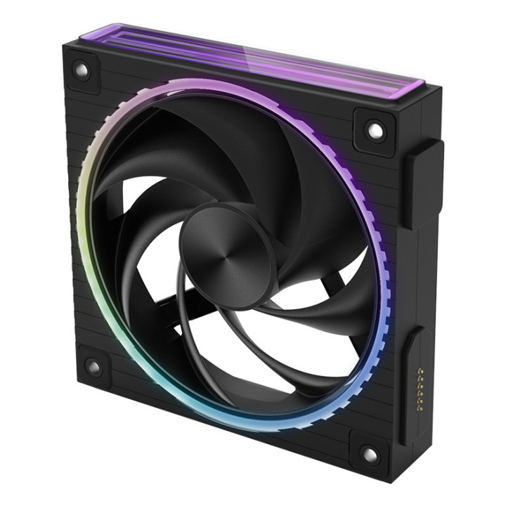 Zalman ZM-DF120 BLACK Sistema de Arrefecimento de Computador Placa mãe Ventoinha 12,4 cm Preto 1 unidade(s)