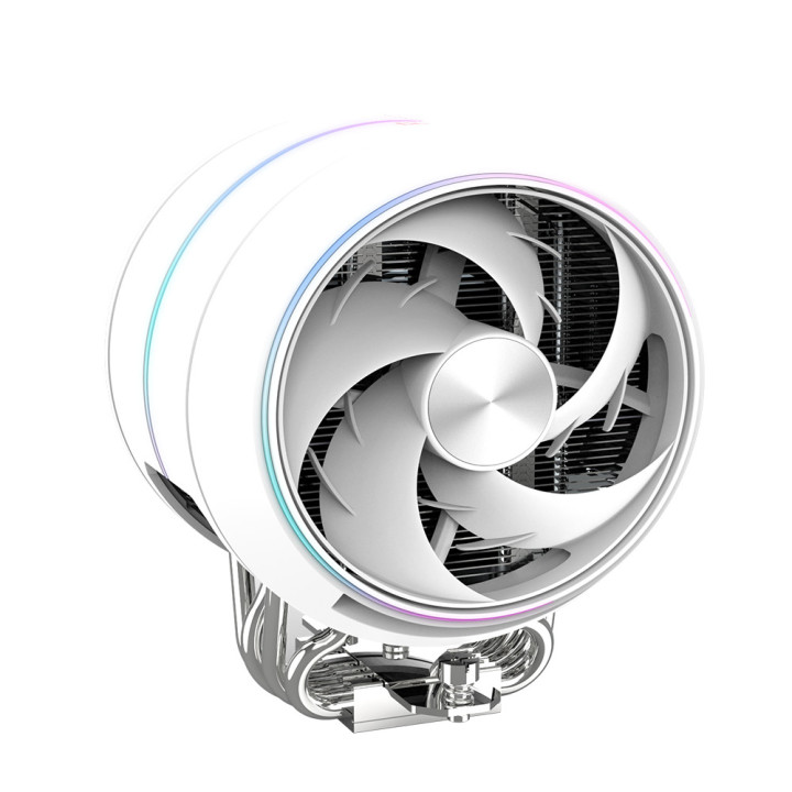 Zalman ZET5 Processador Ventoinha 12 cm Branco 1 unidade(s)