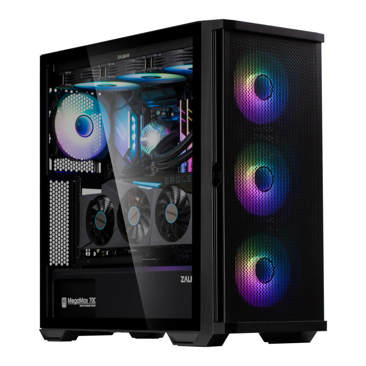 Zalman Z10 DUO caixa para computador Midi Tower Preto