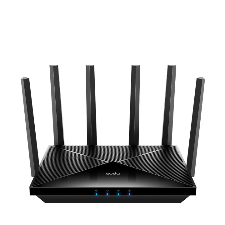 Cudy WR11000 router sem fios 2.5 Gigabit Ethernet Tri-band (2.4 GHz   5 GHz   6 GHz) Preto