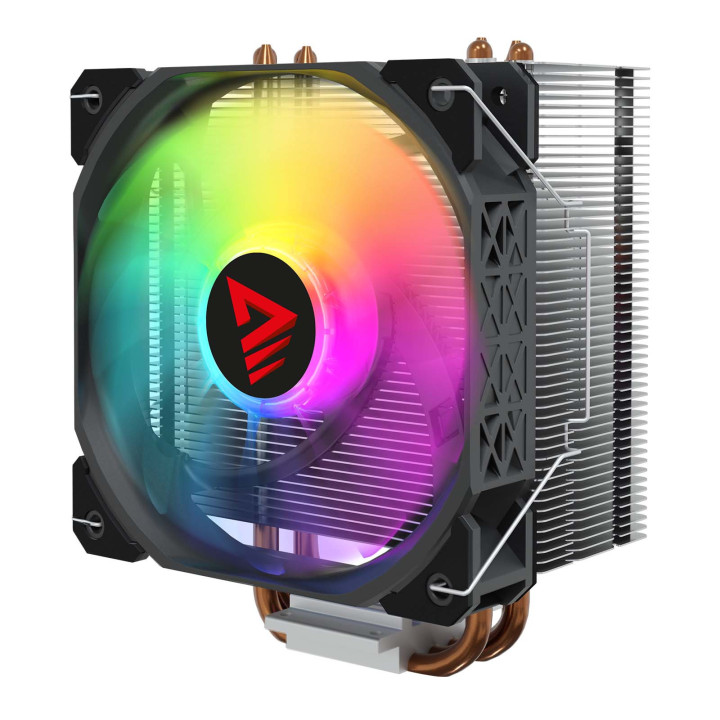 Savio SAVGCOVORTEXX2ARGB Sistema de Arrefecimento de Computador Chipset Arrefecimento a ar 12 cm Preto 1 unidade(s)