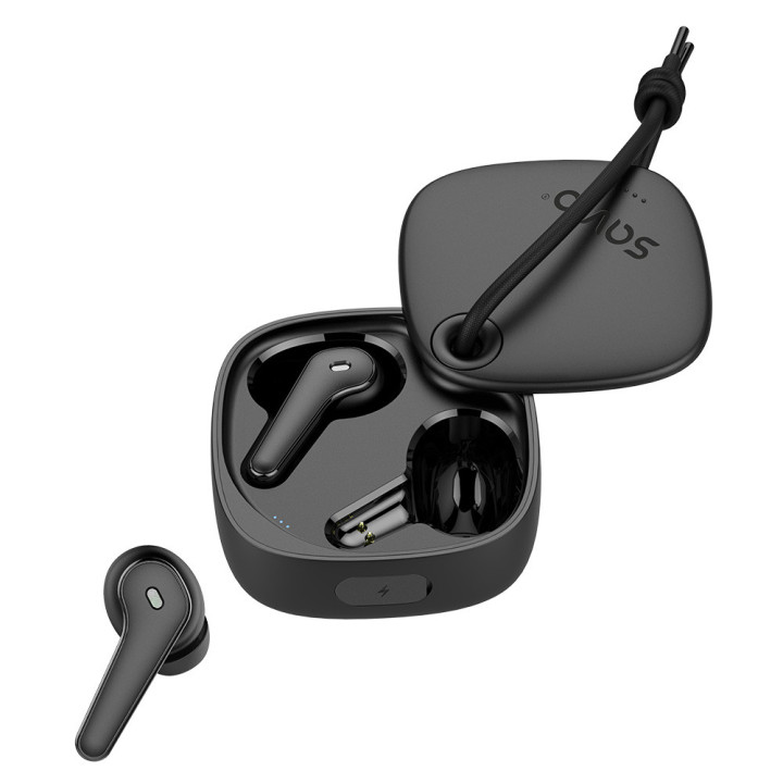 Savio TWS-11 auscultador Auscultadores True Wireless Stereo (TWS) Intra-auditivo Chamadas Música USB Type-C Bluetooth Preto