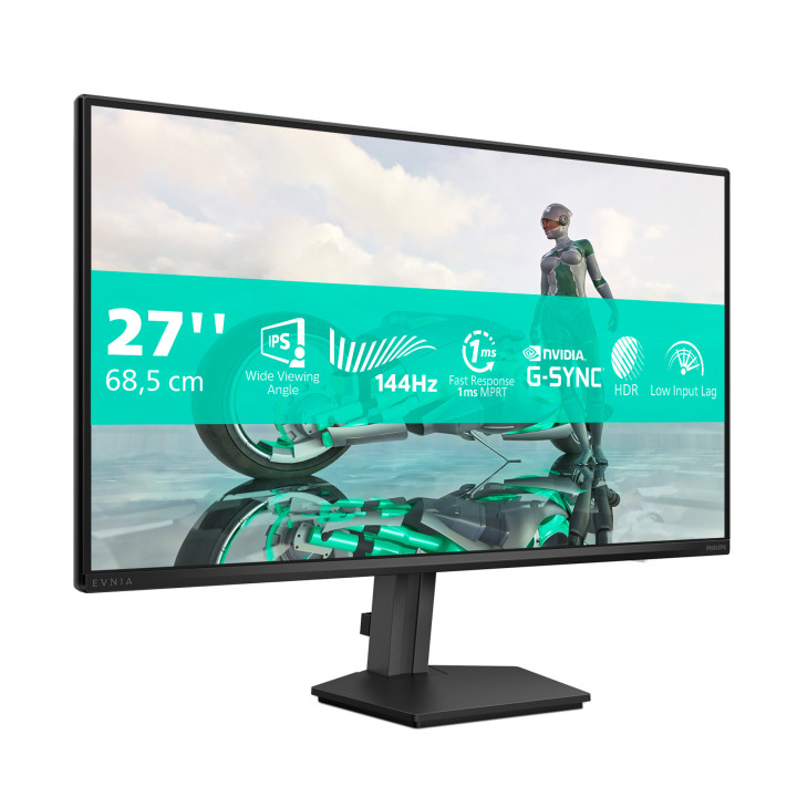 Philips Evnia 3000 27M2N3200NF 00 monitor de ecrã 68,6 cm (27") 1920 x 1080 pixels Full HD LCD Cinzento