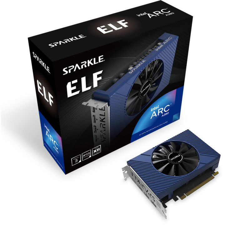 Placa Gráfica Intel Arc A380 ELF 6 GB GDDR6 | Sparkle Technology