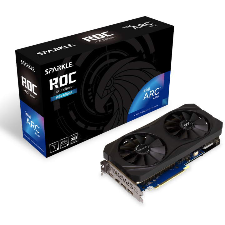 Gráfica Sparkle Technology Intel Arc A770 ROC OC Edition 16 GB GDDR6