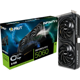 Placa Gráfica Palit GeForce RTX 5060 Infinity 2 OC NVIDIA 8 GB GDDR7