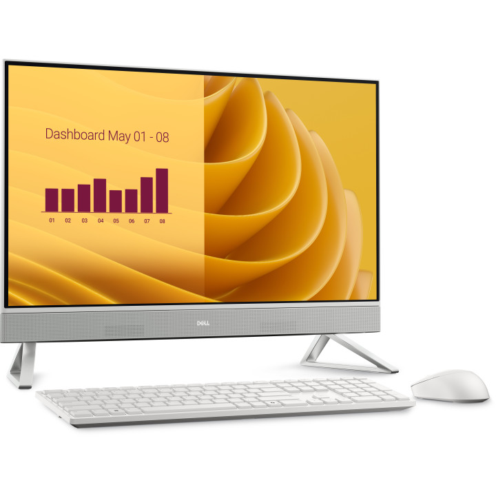 DELL EC27250 Intel Core 5 120U 68,6 cm (27") 1920 x 1080 pixels PC All-in-One 16 GB DDR5-SDRAM 512 GB SSD Windows 11 Pro Wi-Fi