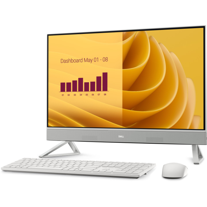 DELL EC27250 Intel Core 5 120U 68,6 cm (27") 1920 x 1080 pixels PC All-in-One 16 GB DDR5-SDRAM 512 GB SSD Windows 11 Pro Wi-Fi