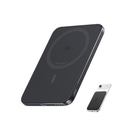 Anker A1665 5000 mAh Carregamento wireless Preto