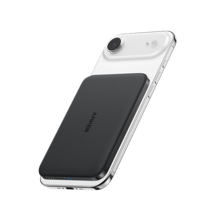Anker A1665 5000 mAh Carregamento wireless Preto