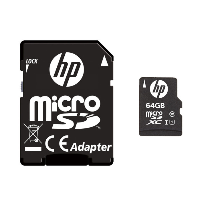 HP SDU64GBXC10HP-EF cartão de memória 64 GB MicroSDXC UHS-I Classe 10