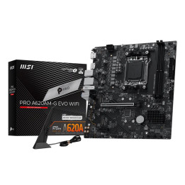 MSI Pro A620AM-G EVO WIFI AMD A620A Ranhura AM5 micro ATX