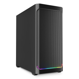 Sharkoon AK4 RGB STRIP Midi Tower Preto