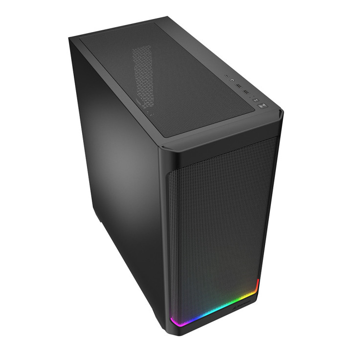 Sharkoon AK4 RGB STRIP Midi Tower Preto