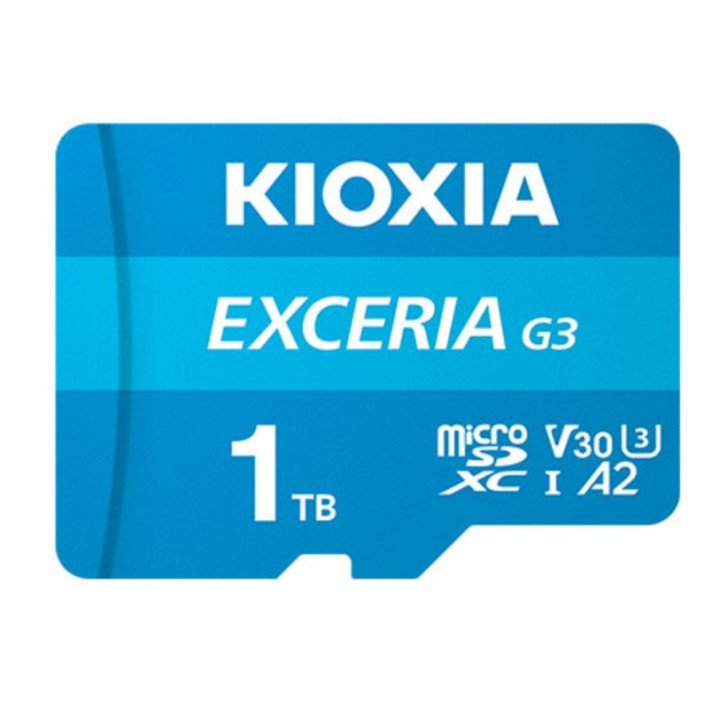 Kioxia EXCERIA G3 1TB MicroSDXC UHS-I Classe 10 para Smartphones e Câmaras
