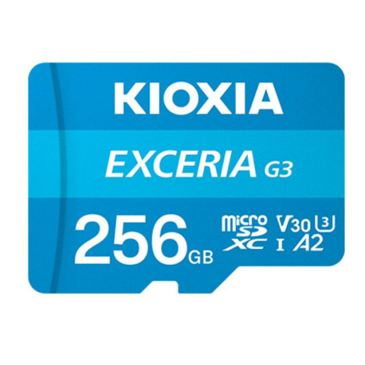 Cartão de Memória Kioxia EXCERIA G3 256 GB MicroSDXC UHS-I Classe 10