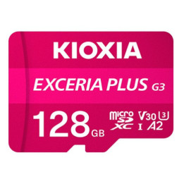 Cartão de Memória MicroSDXC Kioxia EXCERIA PLUS G3 128 GB UHS-I Classe 10