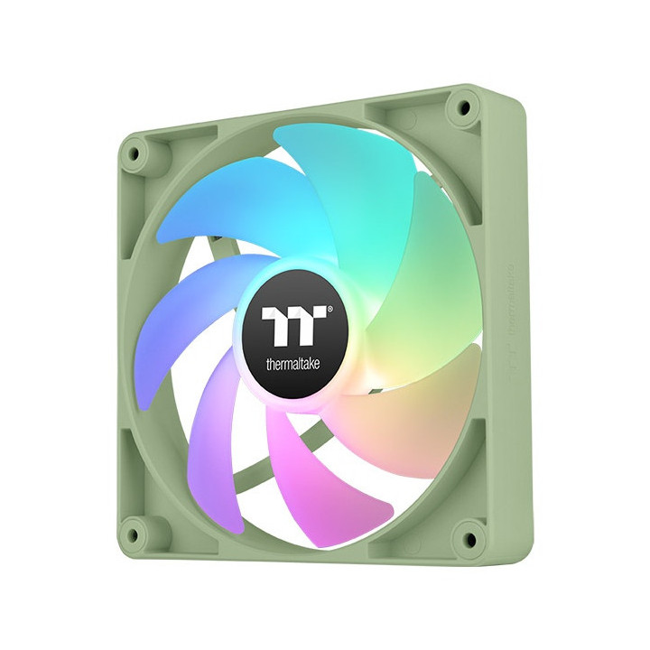 Thermaltake Matcha Green CT120 Caixa de computador Ventoinha 12 cm Verde, Branco 2 unidade(s)