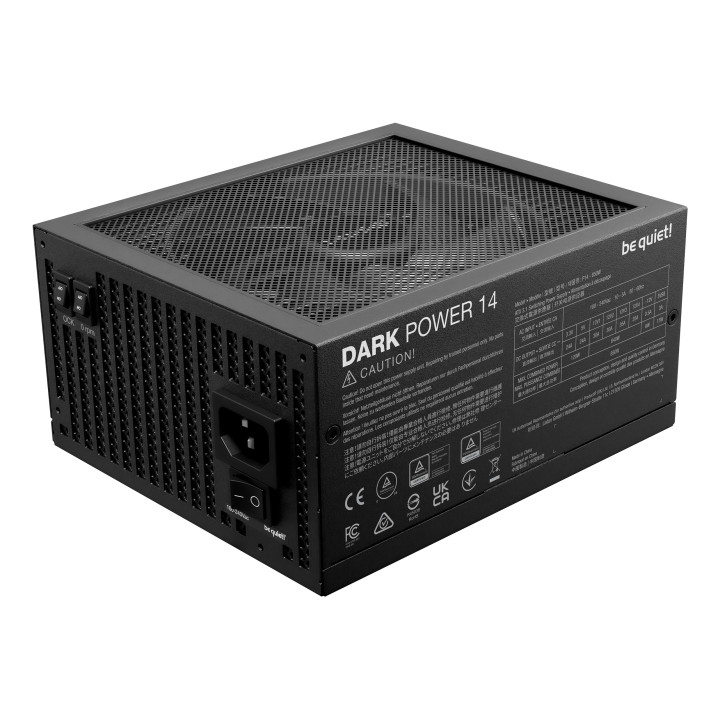 be quiet! Dark Power 14 850 W - 80 Plus Titanium fonte de alimentação 20+4 pin ATX ATX Preto