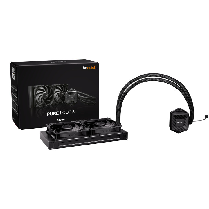be quiet! PURE LOOP 3 Processador Refrigerador líquido all-in-one 12 cm Preto 1 unidade(s)