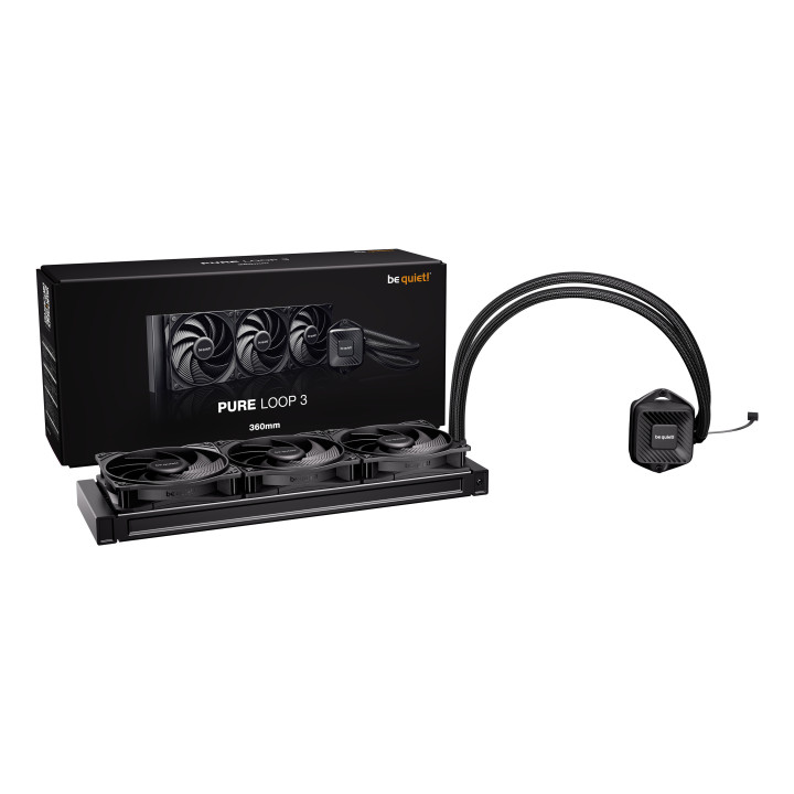 be quiet! PURE LOOP 3 Processador Refrigerador líquido all-in-one 12 cm Preto 1 unidade(s)