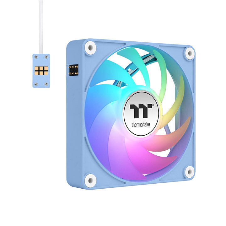 Thermaltake CL-F196-PL12BU-A Sistema de Arrefecimento de Computador Caixa de computador Ventoinha 12 cm Azul 3 unidade(s)