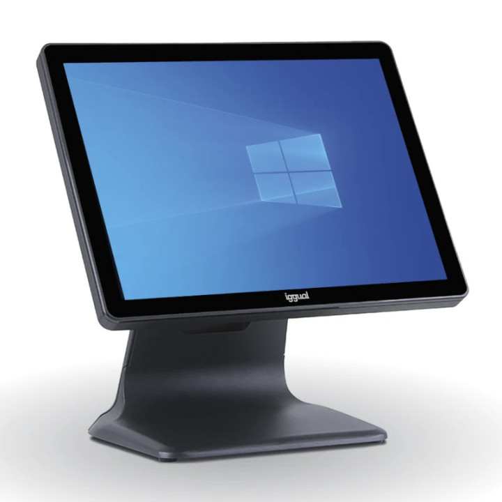 iggual AIO 17.68.1000i5 1,7 GHz Tudo em um 43,2 cm (17") 1280 x 1024 pixels Ecrã táctil Preto