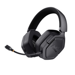 Trust GXT 493 Carus Auscultadores Com fios e sem fios Fita de cabeça, Capacete Jogos USB Type-C   USB Type-A Bluetooth Preto