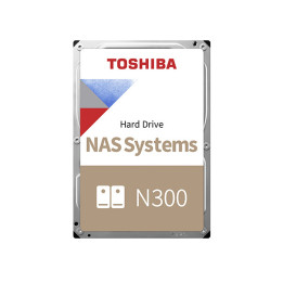 Toshiba N300 unidade de disco rígido 8 TB 7200 RPM 512 MB 3.5" Serial ATA III