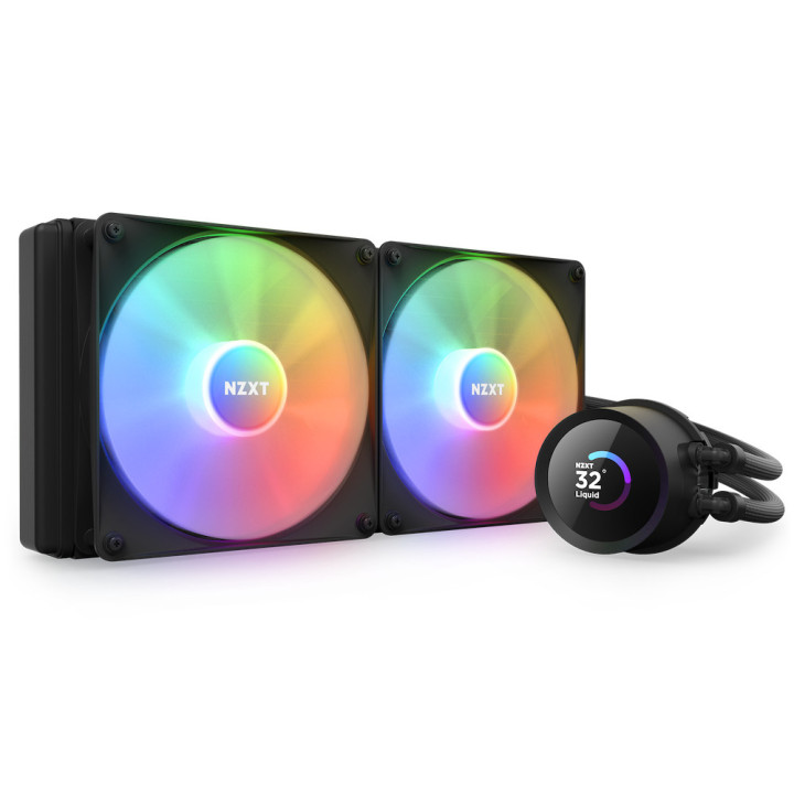 NZXT Kraken 280 RGB Processador Refrigerador líquido all-in-one 14 cm Preto 1 unidade(s)