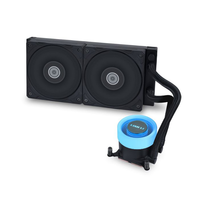 Lian Li GA II LITE Processador Refrigerador líquido all-in-one 12 cm Preto 1 unidade(s)