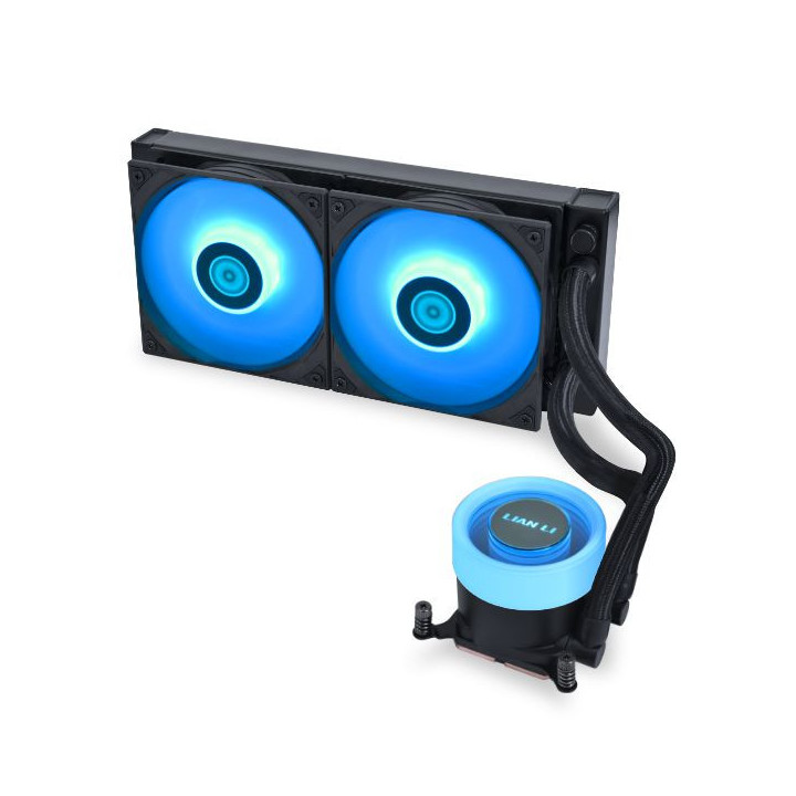Lian Li GA II LITE Processador Kit de arrefecimento líquido 12 cm Preto